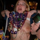 Lots of drunk teens flashing their tits